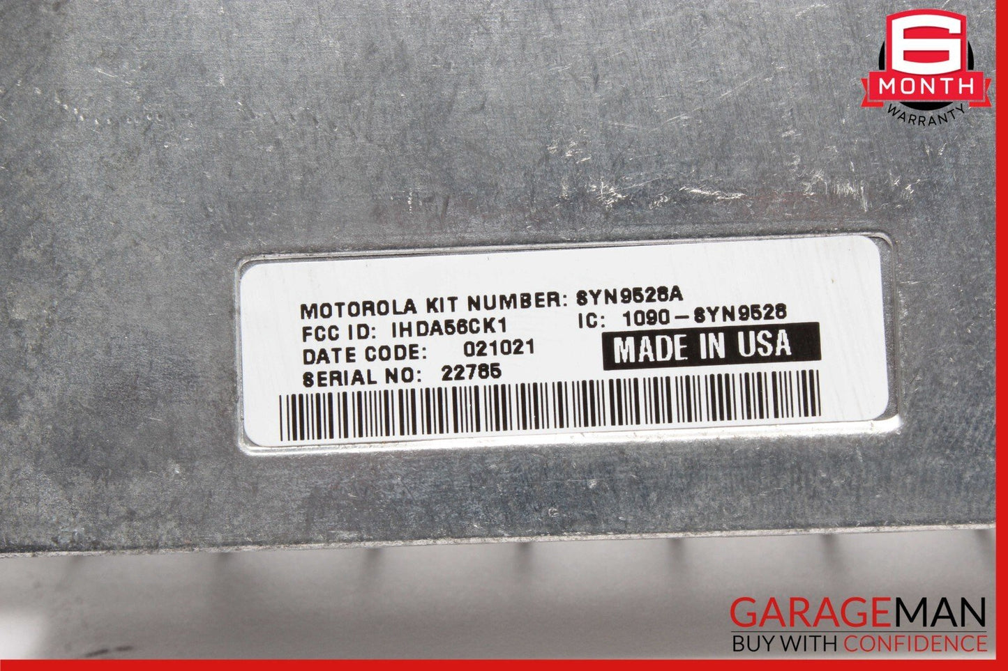03-06 Mercedes W220 S600 E320 E55 AMG Motorola Voice Control Module SYN9528A OEM