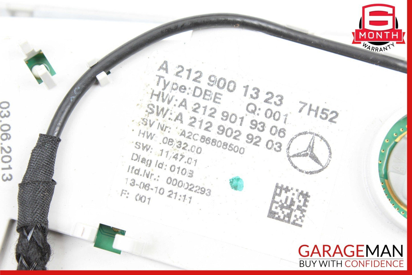 12-18 Mercedes W212 E350 CLS550 E400 CLS400 Front Overhead Dome Light Lamp Grey