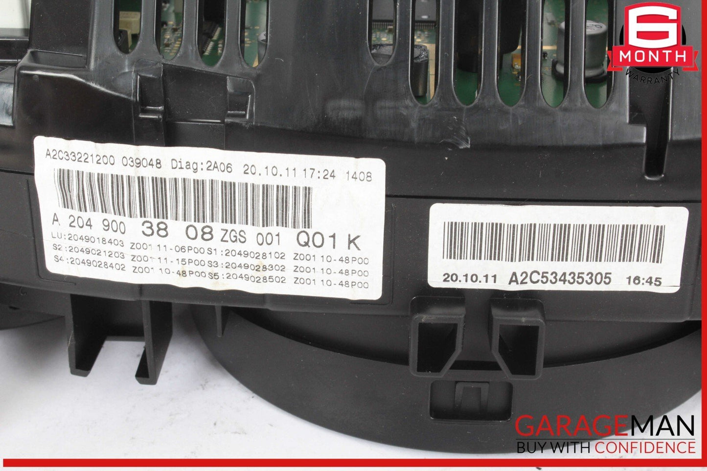 12-14 Mercedes W204 C300 C350 Speedometer Odometer Instrument Cluster Gauge OEM