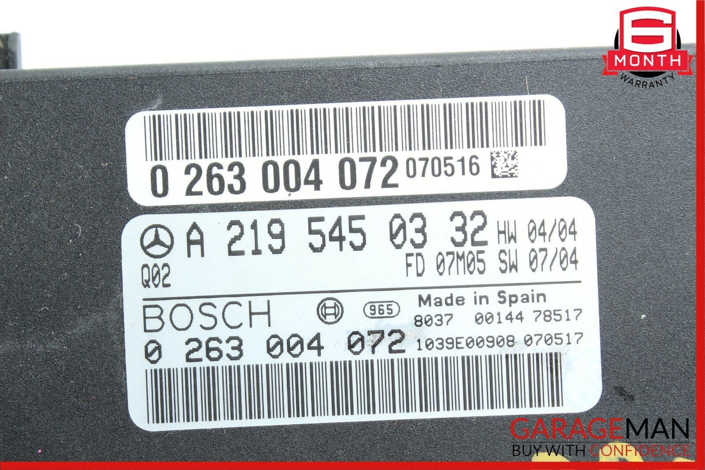 06-09 Mercedes W219 CLS550 Ipod Interface Control Module OEM