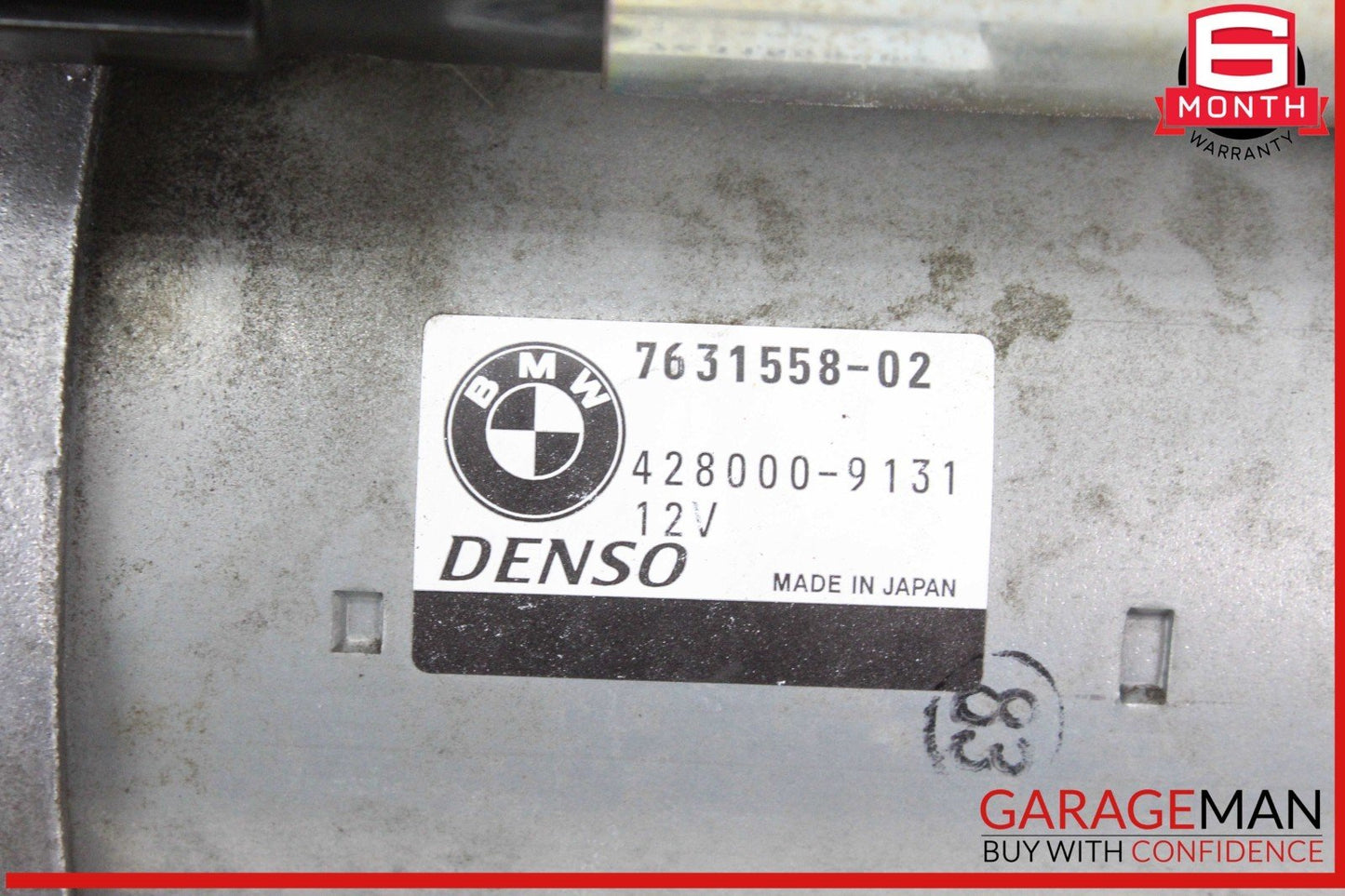 14-20 BMW X5 F15 M3 M4 Engine Motor Starter Denso 7631558 OEM