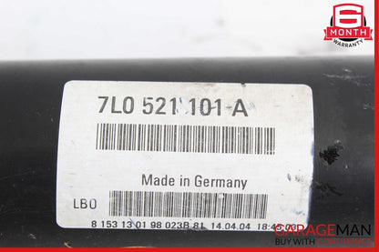03-06 Porsche Cayenne 955 Front Propeller Prop Drive Axle Shaft Driveshaft OEM