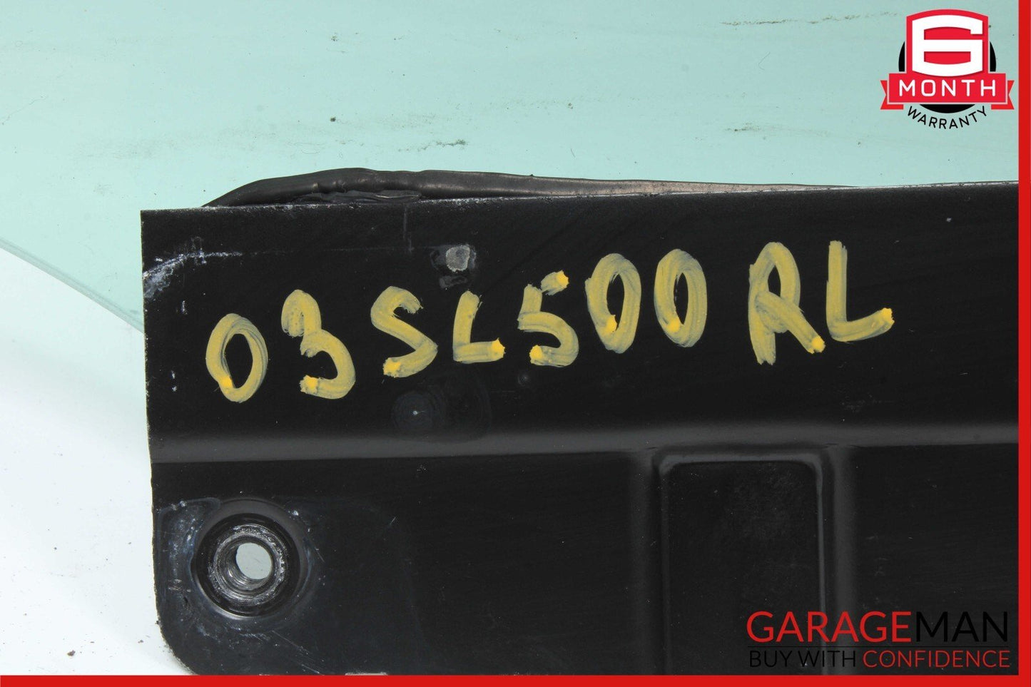 03-12 Mercedes R230 SL550 SL55 AMG Rear Left Side Quarter Window Glass OEM