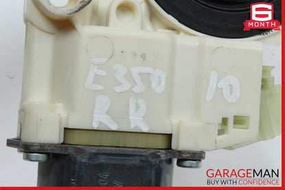 08-16 Mercedes W212 E350 C300 Rear Right Door Window Regulator Motor OEM