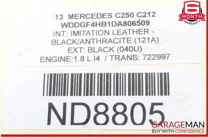 08-17 Mercedes W204 C250 E350 Rear Left or Right Side Lower Thrust Control Arm