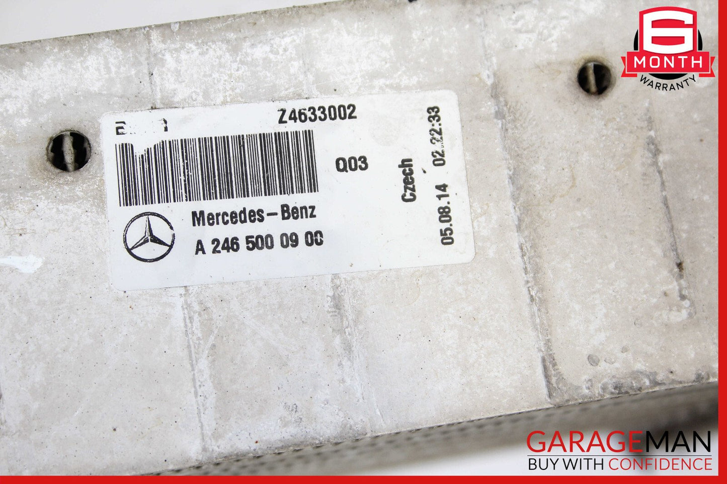 14-20 Mercedes W117 CLA250 M270 Intercooler Air Cooler Radiator OEM
