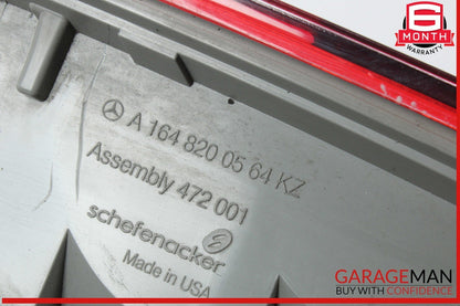 07-09 Mercedes X164 GL450 4MATIC Rear Left Side Tail Light Lamp 1648200564 OEM