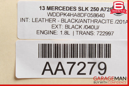 12-16 Mercedes R172 SLK350 Rear Left Side Suspension Upper Control Arm OEM