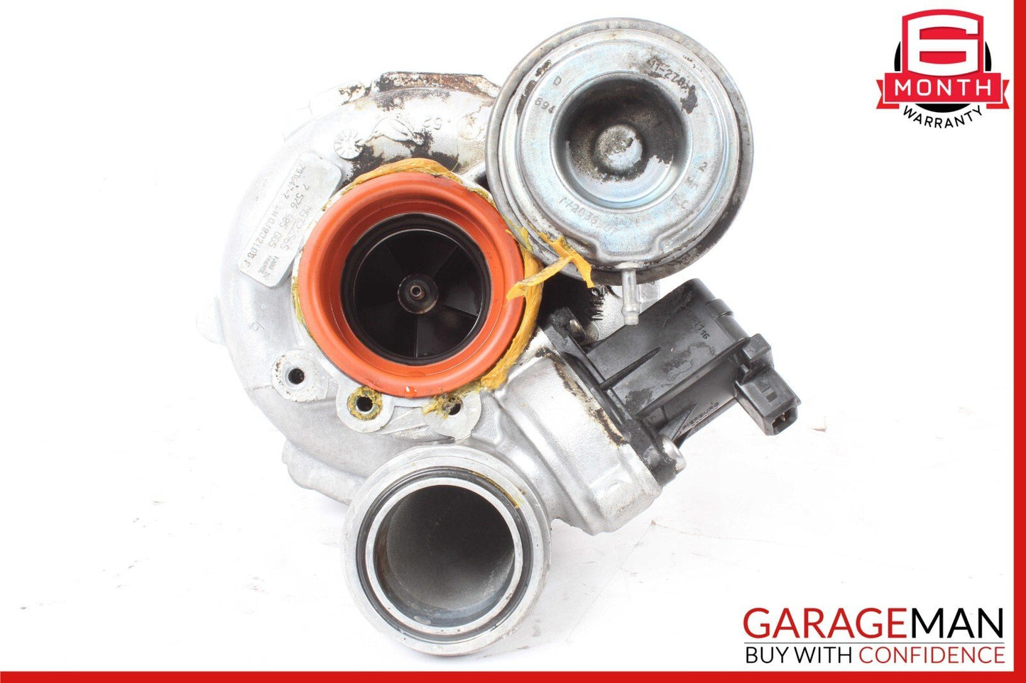 08-17 BMW 550i 650i Right or Left Side Turbocharger Garrett OEM