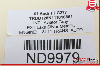 00-06 Audi TT Front Center Dash AC Air Vent Grille Grill 8N0820901 OEM
