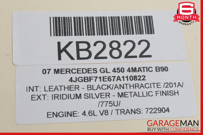 06-08 Mercedes X164 GL450 4MATIC Comand Head Unit Navigation Radio CD Player OEM