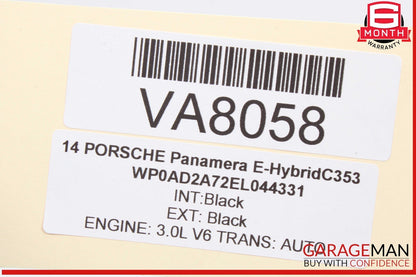 14-16 Porsche Panamera 970 E-Hybrid Engine Computer Control Module Unit ECU OEM