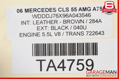 03-11 Mercedes W219 CLS55 AMG Front Left Side Suspension Upper Control Arm
