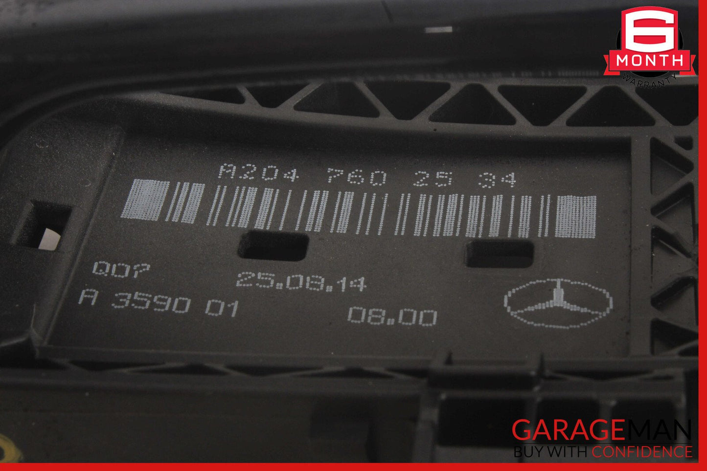 14-16 Mercedes W212 E350 E550 Rear Left Side Exterior Door Handle Keyless Go OEM