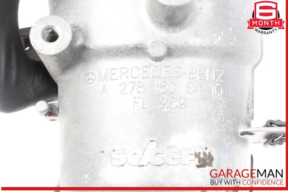 11-20 Mercedes X166 GL450 E550 Engine Oil Filter Housing 2781800410 OEM