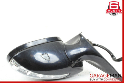07-09 Mercedes W221 S550 Front Left Side Mirror Door Rear View Black