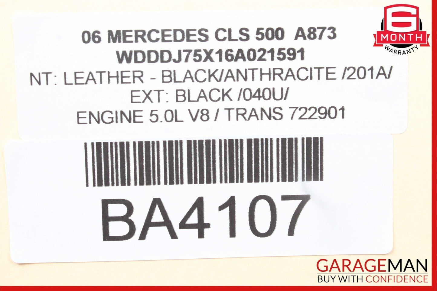 03-09 Mercedes W219 CLS500 Front Left Dashboard Dash Fuse Box 2115450301 OEM