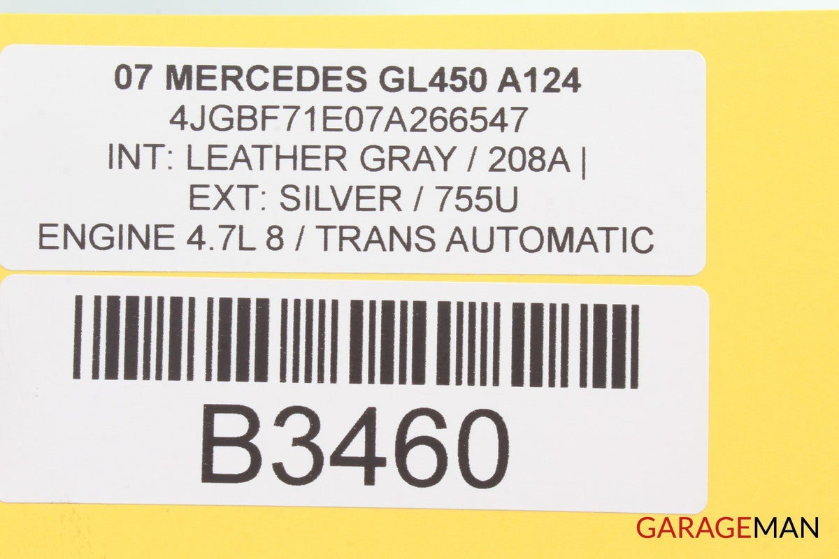 06-12 Mercedes X164 GL450 Rear AC A/C Heater Climate Control Switch A124 OEM