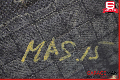 14-17 Maserati Ghibli M157 Front Right Side Lower Bottom Seat Cushion Black