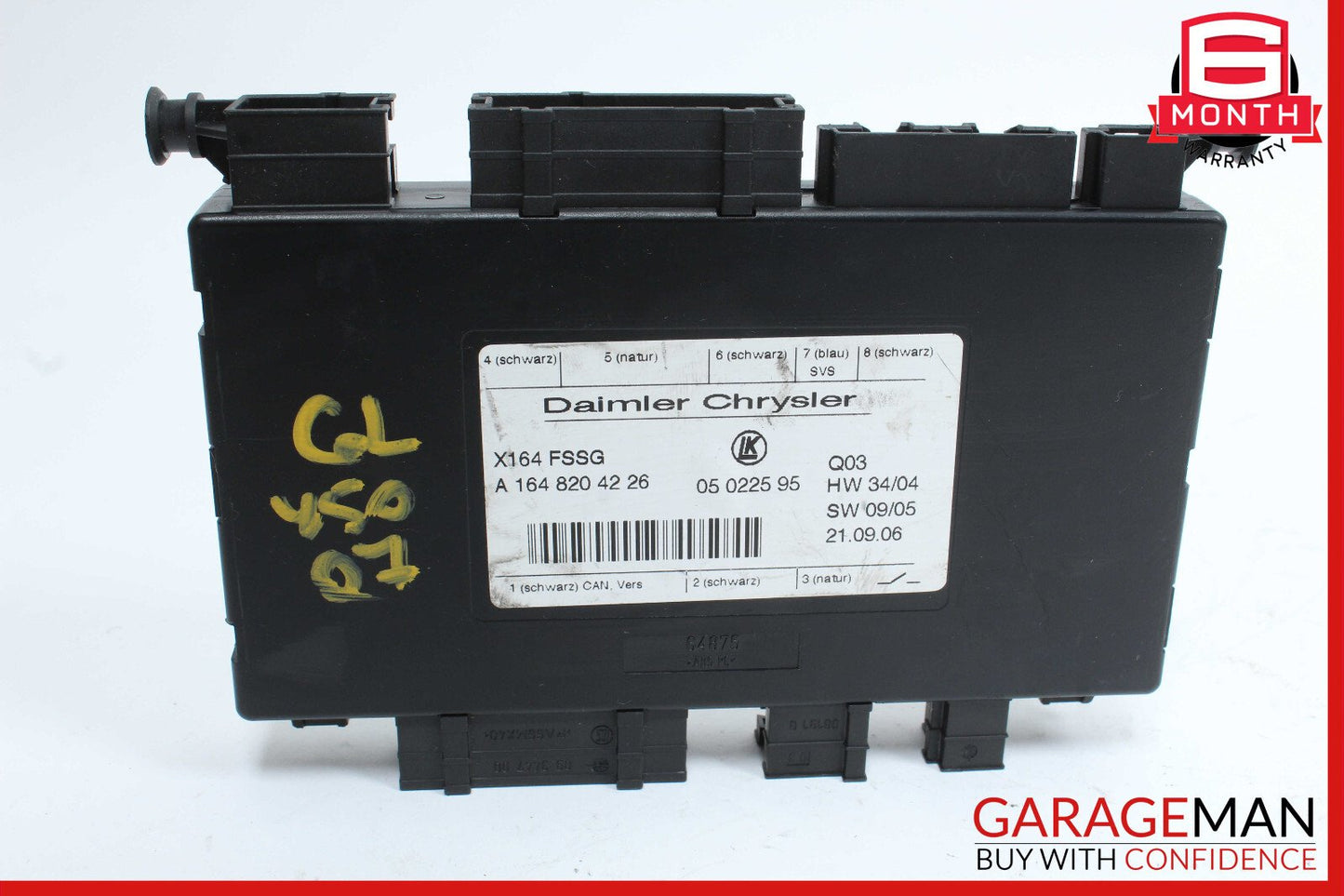 07-12 Mercedes X164 GL450 GL550 Third Seat Row Power Folding Control Module OEM