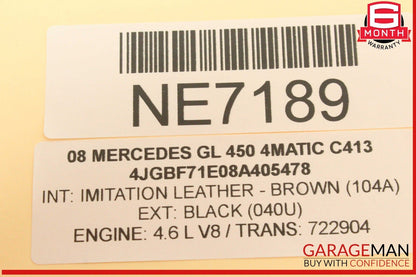 06-10 Mercedes X164 GL450 4MATIC Parktronic Park Assist PDC Control Module OEM