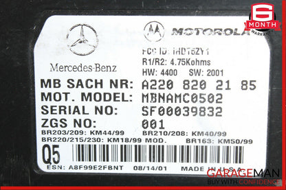 98-06 Mercedes ML320 S600 CL500 Telephone Phone Voice Control Module Unit OEM