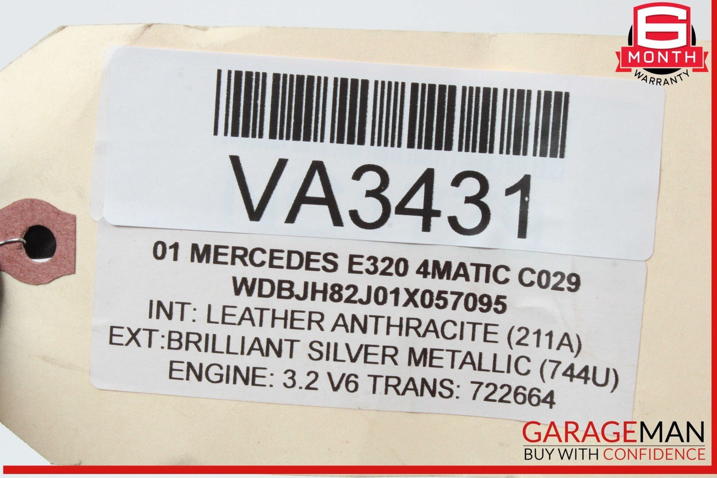 98-02 Mercedes W210 E320 E420 Front Left Side Seat Adjustment Control Module OEM
