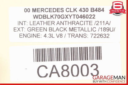 97-04 Mercedes W208 CLK430 Rear Right / Left Lower Suspension Control Arm OEM