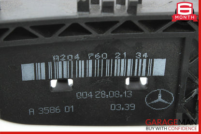08-14 Mercedes W204 C250 Rear Left Exterior Door Handle w/ Actuator Latch Set