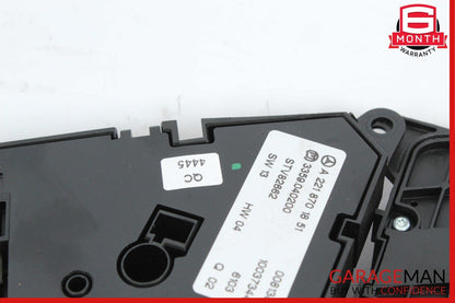 07-14 Mercedes W221 S550 CL600 Front Left Seat Controller Switch Set of 2