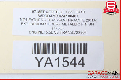 07-14 Mercedes W216 CL550 Front Left Side Seat Control Memory Controller Switch