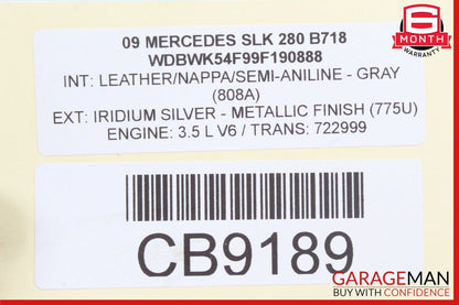 05-11 Mercedes R171 SLK300 Rear Left or Right Side Suspension Lower Control Arm
