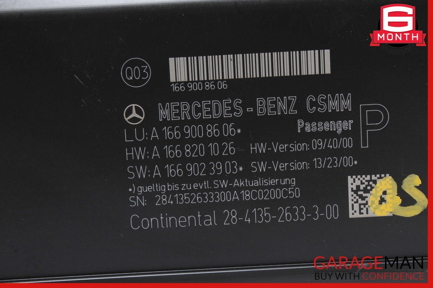 13-18 Mercedes W117 CLA250 GL450 GL550 Front Right Seat Control Module Unit OEM