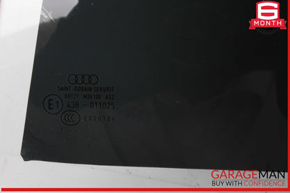 17-24 Audi A4 Rear Left Driver Side Door Window Glass 8W5845205 OEM