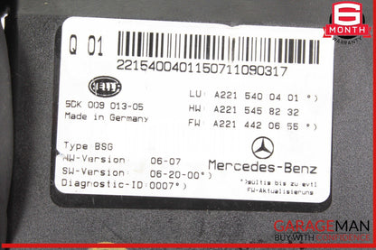 07-14 Mercedes W216 CL550 4MATIC Electric Power Supply Control Fuse Box Module