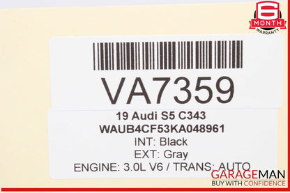 18-24 Audi S5 RS5 Rear Left Driver Side Inner Tail Light Lamp 8W6945093F OEM