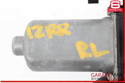 12-19 Range Rover Evoque Rear Left Driver Side Window Regulator Motor OEM