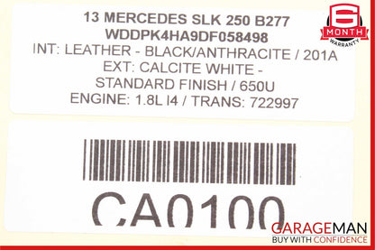 12-16 Mercedes R172 SLK250 E350 Front Right Side Lower Wishbone Control Arm OEM