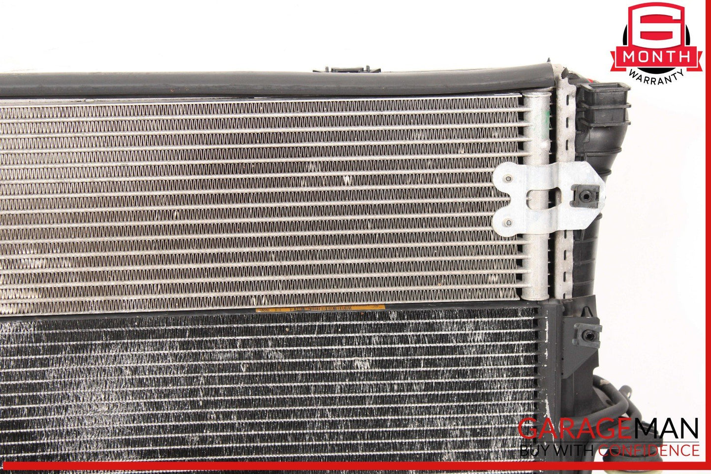 08-10 Porsche Cayenne 957 Engine Coolant Radiator w/ Oil Cooler Assembly OEM
