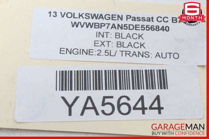 13-17 Volkswagen VW CC Front Right CV Axle Shaft OEM