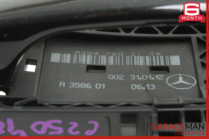 08-14 Mercedes W204 C250 Rear Left Driver Side Exterior Door Handle Black