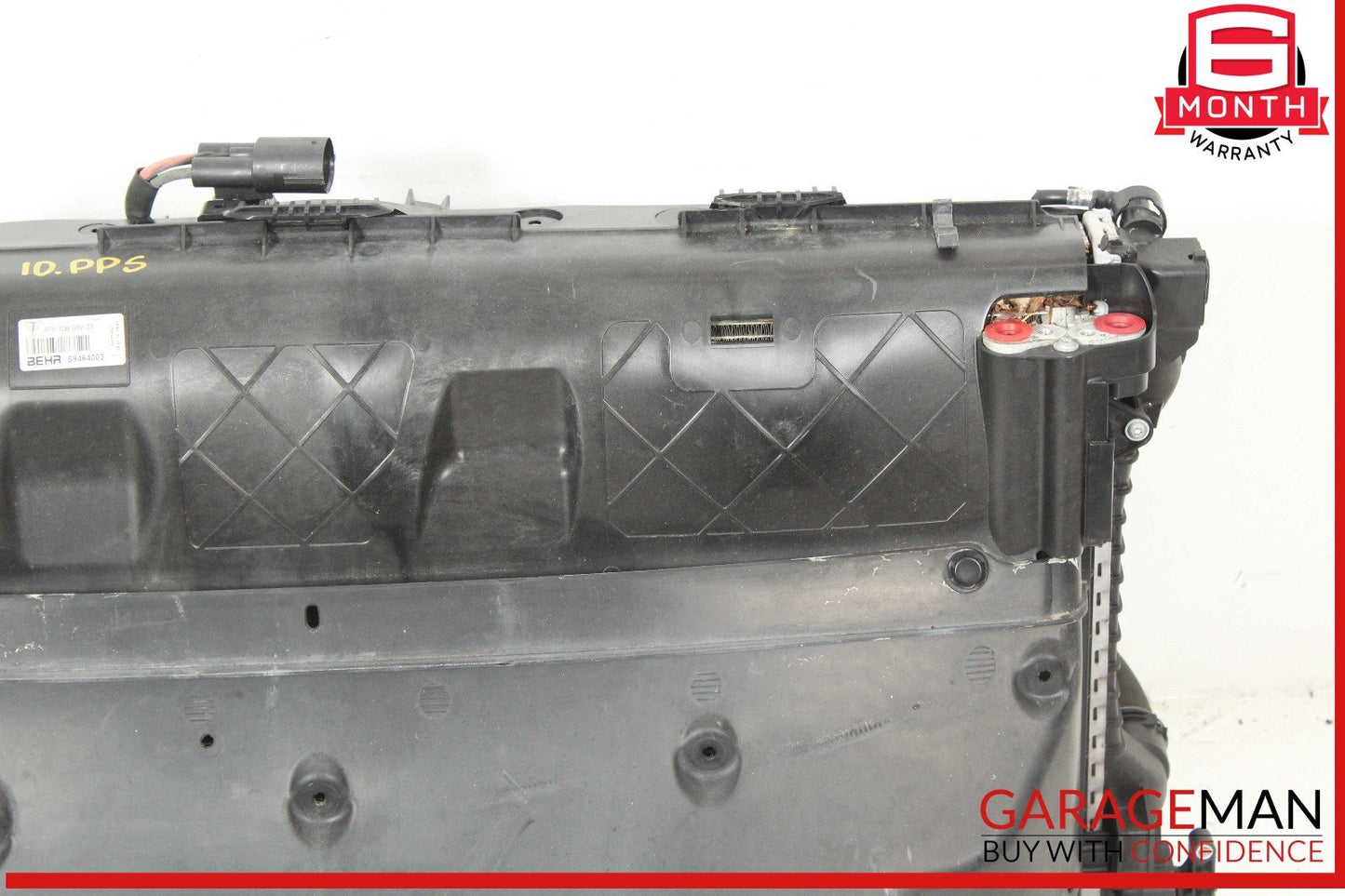 10-13 Porsche Panamera 970 Engine Cooling Radiator AC A/C Condenser Assembly