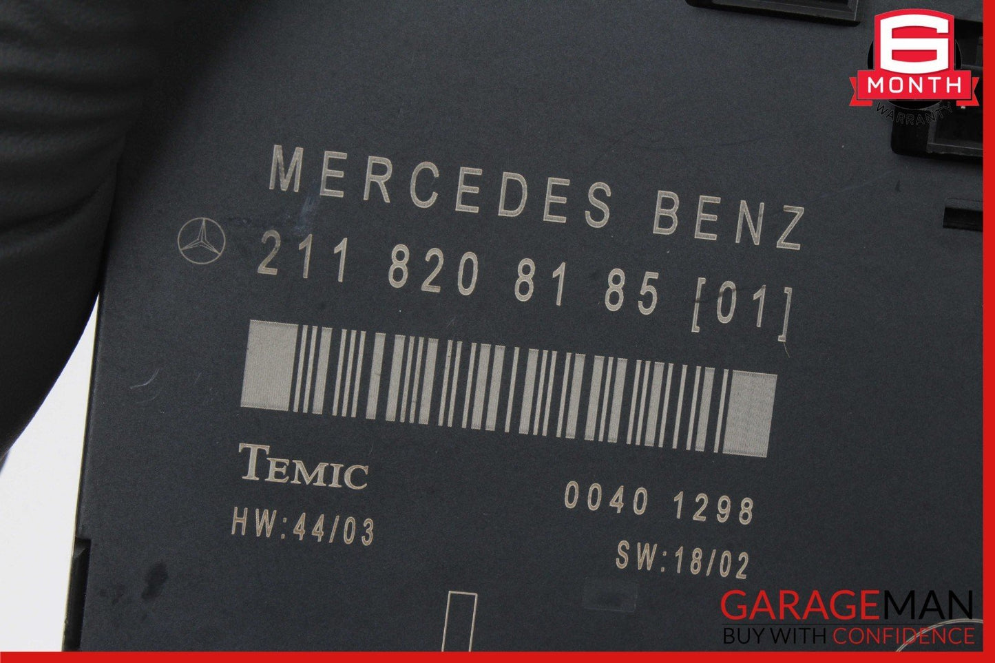 03-09 Mercedes W211 E500 E350 Front Left Side Door Control Module Unit OEM