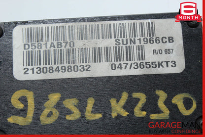 97-00 Mercedes R170 SLK230 Telephone Receiver Control Module SUN1966CB