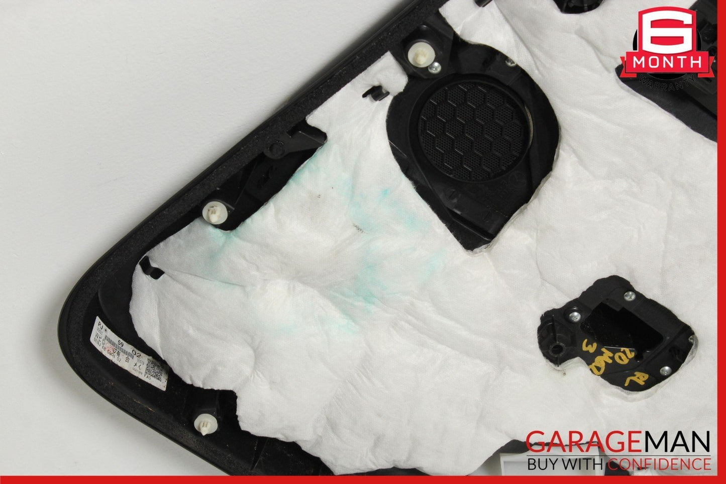 19-23 Mazda 3 Rear Left Driver Side Door Trim Panel Cover Black OEM
