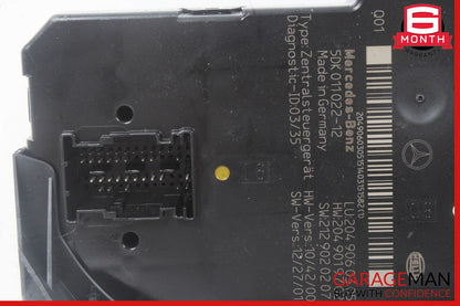 12-14 Mercedes W204 C250 C300 C350 Rear Fuse Relay Box Module 2049060205 OEM