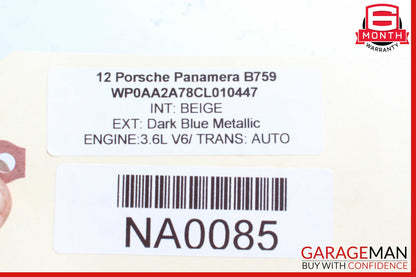 10-16 Porsche Panamera 970 Front Right / Left Shock Strut Absorber OEM