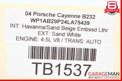03-06 Porsche Cayenne 955 Front Left Driver Side Suspension Upper Control Arm