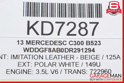 08-18 Mercedes W204 C300 CLS550 E550 Rear Right Side Door Control Module Unit