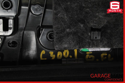 15-16 Mercedes W205 C350e C300 Front Left Interior Door Panel Trim Assy Grey